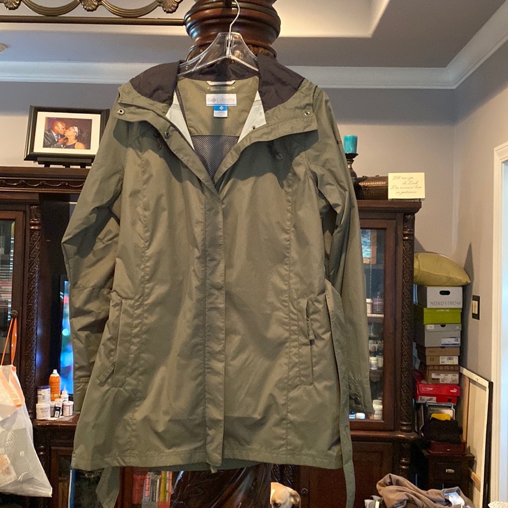 Army Green rain jacket